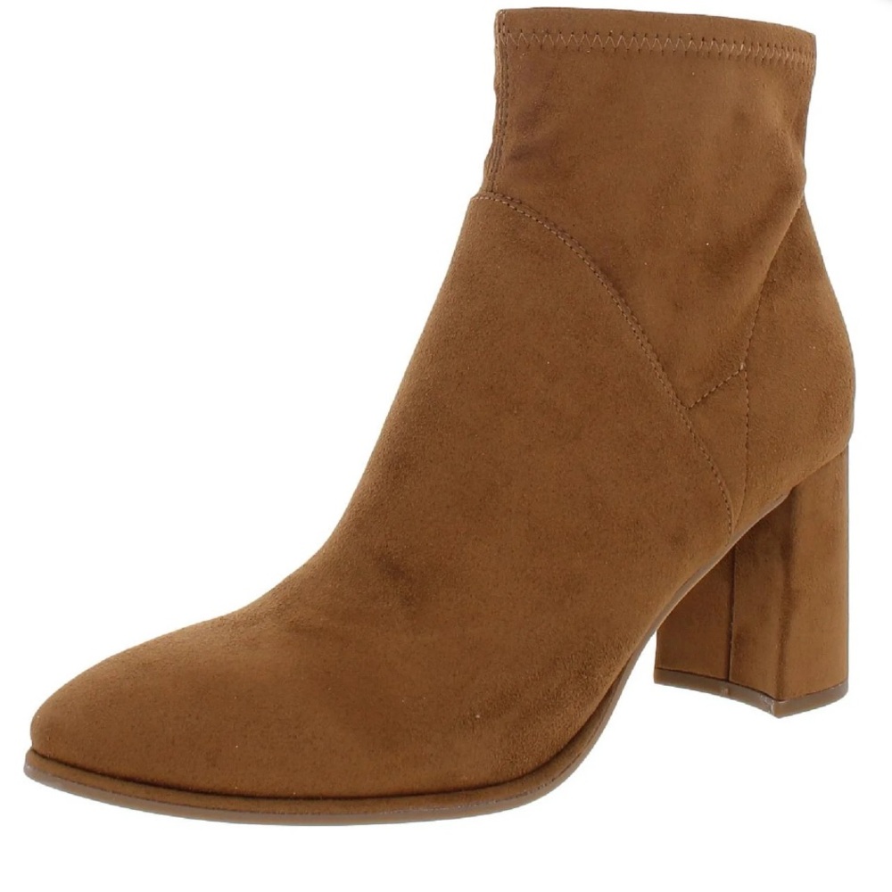 MARC FISHER DYVINE FAUX SUEDE ANKLE BOOTS SIZE 9.5 - NIB